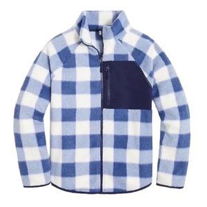 Woven Sherpa Zip Up